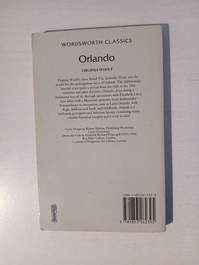 Orlando by Virginia Woolf