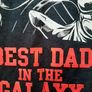 New Star Wars best dad in Galaxy tee shirt Image 2