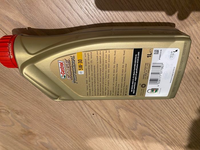 Castrol 5W-30 Edge Professional Titanium FST
