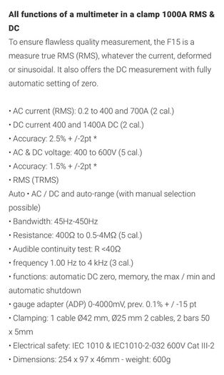 Multimeter / Clampmeter