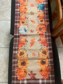 Pumpkin Table Runner