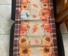 Pumpkin Table Runner