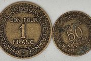 France 1922 1 Frank and 50 Centimes