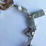 Vintage Sterling Silver 925 Multi Stone Bracelet length 8,5" - 20,9g Image 9