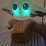 Baby Yoda with light up cheeks Image 2