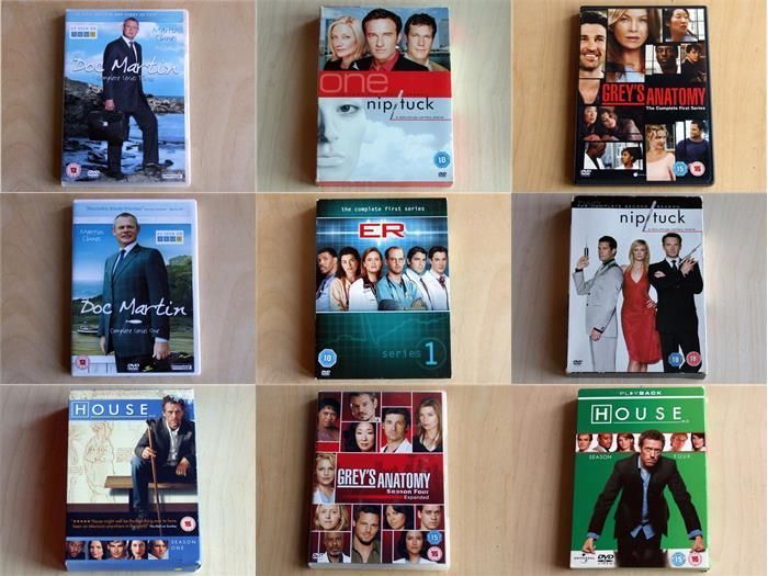Medical drama TV shows (DVD)