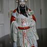 Vintage Asian Man Porcelain Figurine  Hand Painted Image 7