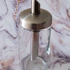 IKEA Portion Sugar Shaker, Clear Glass/Stainless Steel