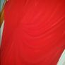 Stunning red midi dress by Jumpo size M/L UK10/12 Postage included Image 2