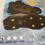 Unisex Silicon Non-Skid Ice Grips for over Shoes | Size S - Black Image 3