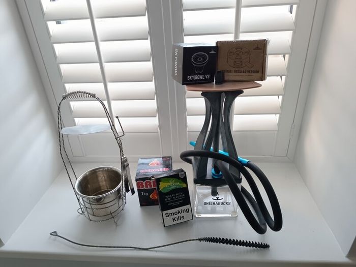Premium Shisha Hookah VIP Bundle Complete Setup Ready to Use