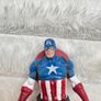 Captain America approx. 9 cm. Disney Super Hero Figure Marvel Cake Topper Used Please see photos Image 4