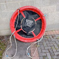 Swing basket. Need to tide up.