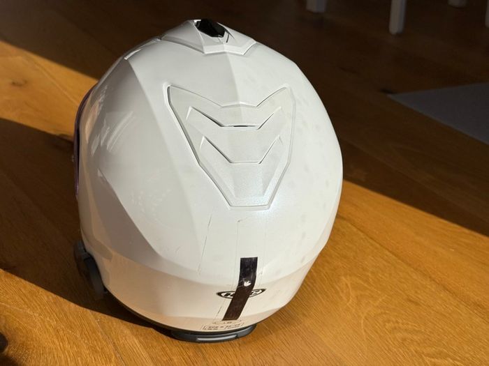HJC I90 Pearl White Helmet