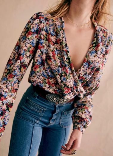 Sezane Abelia Blouse