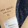 Kate Spade navy glitter bow peep toe sling back heels Sz 42 (Fit 8-8.5UK) - Bnwt - Rrp 360 Image 7