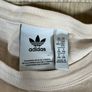 Adidas T- Shirt Mens 2XL Beige - Silicone Logo Image 3