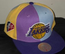 Mitchell & Ness LA Lakers NBA 75th Anniversary Snapback