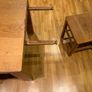 Oak kitchen table and chairs Image 7