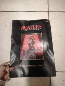 vintage beatles anniversary magazine