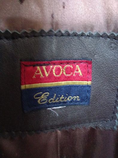 Avoca Vintage Edition Brown Leather Jacket