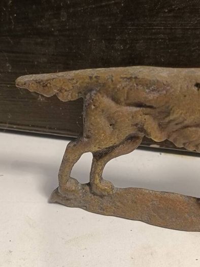 Early 20th Century Brass Retriever Dog