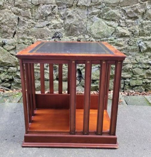 20th century bookcase/side table