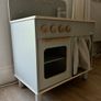 Flexa - Wooden Play Kitchen Light grey + Flexa pots and pans Image 3