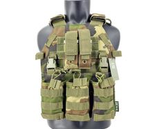 Airsoft - 6094S Tactical Vest - Woodland