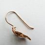 Victorian 9ct Sold Gold 375 Drop Earrings 0,84g Image 9