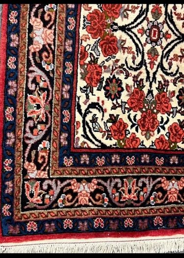 Two Beautiful  Persian Bidjar Hand Knotted Rugs Carpets