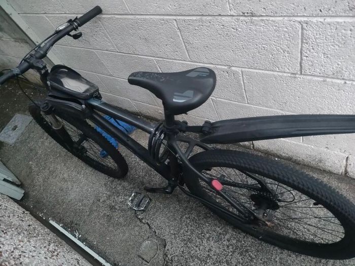 Carerra Vengeance (Medium) + Halfords Combination Lock