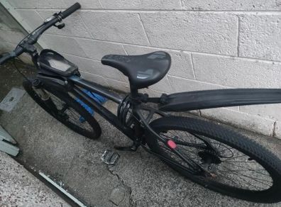 Carerra Vengeance (Medium) + Halfords Combination Lock