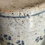 Rare Early Nicholas Mosse Irish Stoneware BLUE BIRD MOTIF Storage 8 1/4 inchs Tall Canister & Lid The lid have a cracke and been fixed Image 9