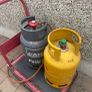 Gas cylinders x 2 sixty euro each Image 2