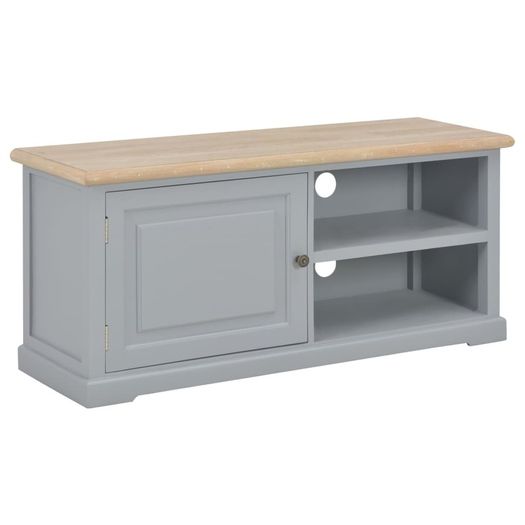 TV Cabinet Grey 90x30x40 cm Wood