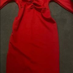 Red dress