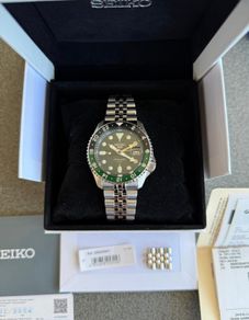 Seiko 5 Gmt Green 2026 Full Set