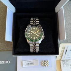 Seiko 5 Gmt Green 2026 Full Set