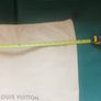 Authentic Louis Vuitton Dust Bag 100% cotton. Beige in colour Image 2