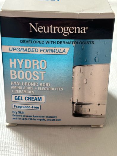 Neutrogena Hydro Boost Gel Cream with Hyaluronic Acid, Amino Acids, Electrolytes & Ceramides