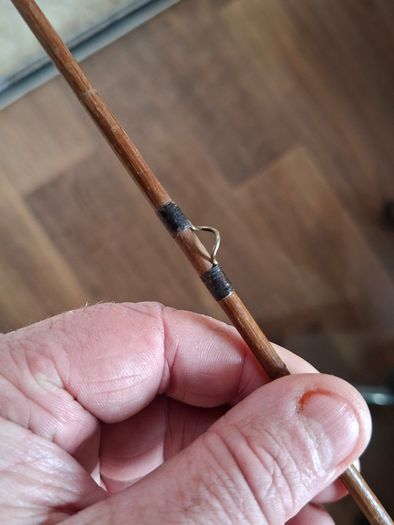 Antique 3 Piece Fishing Rod Holroyd Bros, Makers, London 1870 to1890 manufacturing timeline, Collection Only on this,