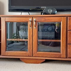 Solid Wood TV Cabinet
