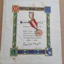 Irish Red Cross Emergency Service Medal and Certificate 1939-1946 Image 7