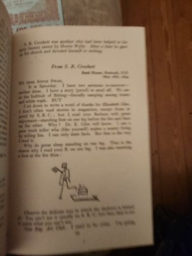 The Letters Of Annie S. Swan. Second Edition 1946 Hardback In Good Condition.