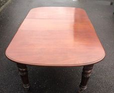 Mahogany Adjustable Dinning Table
