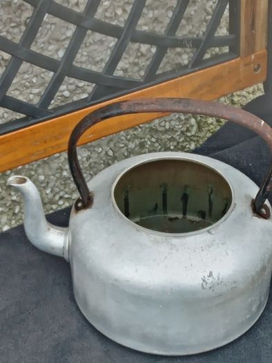 Vintage Aluminium Kettle, no Lid