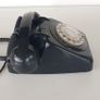 1970s black rotary dial telephone PROP Image 4