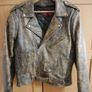 Leather Biker Jacket Image 2