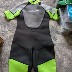age 12 short wetsuit
